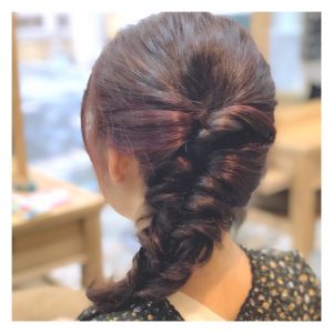 超簡単ヘアアレンジ【今後のご予約状況】