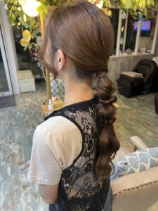 ヘアアレンジクーポンあります●志村●