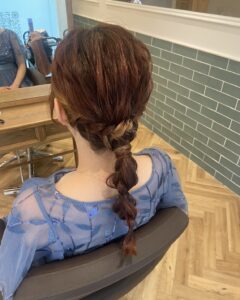 ヘアアレンジしたい方におすすめです♪