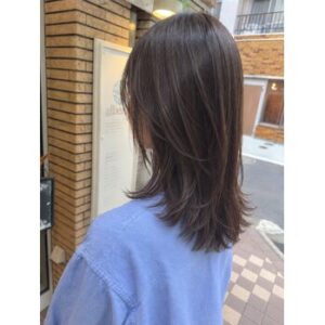 【レイヤー×オリーブカラー・林】